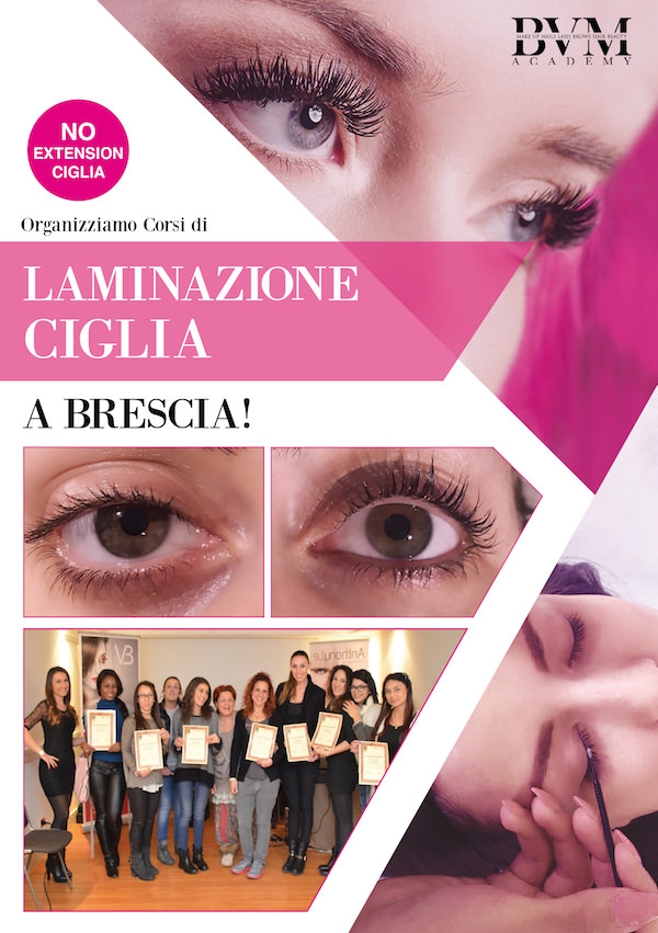 Corso Laminazione Ciglia BVM Academy