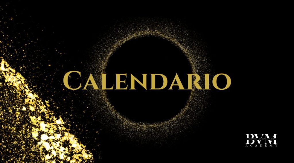 BVM Italia - Calendario